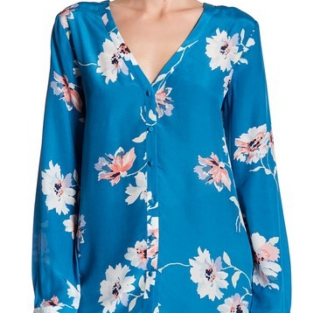 Joie Michi Silk Blouse XS